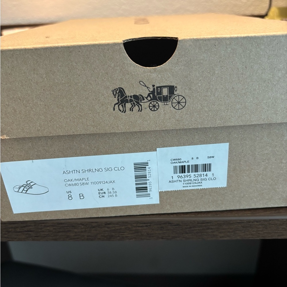 Kids Oak/Maple Ashton Shrlng Signature Clog - Size US 8 B